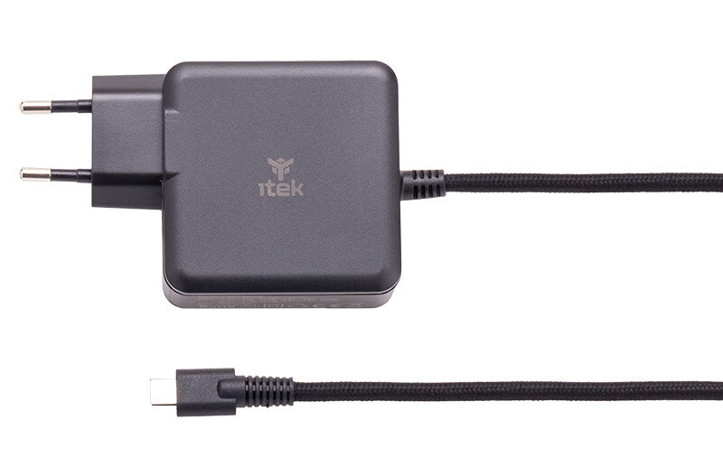 Alimentatore a muro per Notebook e Dispositivi USB-C- PD - 65W- Tecnologia GaN