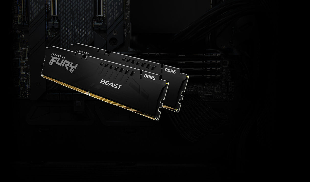 KINGSTON DIMM 32GB DDR5 5600MHZ CL40 FURY BEAST