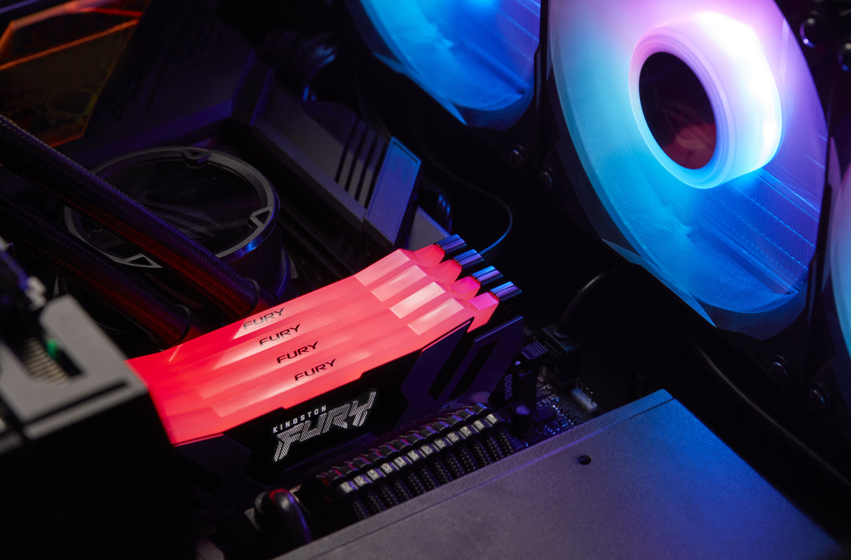 KINGSTON DIMM 32GB (2x16GB) DDR5 6400MHZ CL32 FURY Renegade RGB