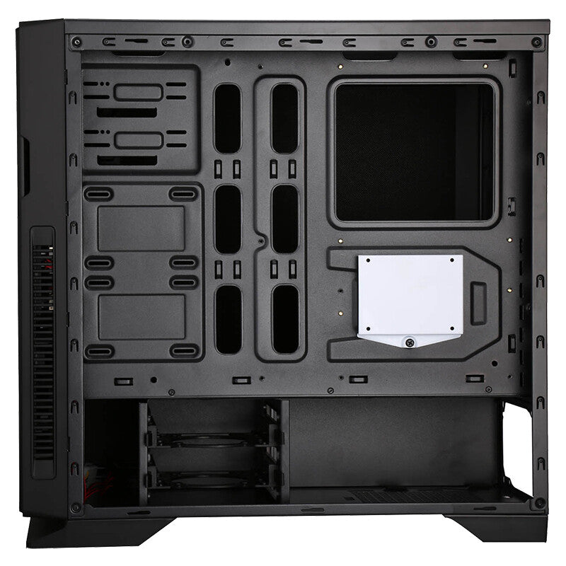 Case SYLENT 07 EVO - Silent Middle Tower- Type-C- 2xUSB3- Card Reader- 3x12cm fan- fan control- 0.7mm- coating. sound absorbing