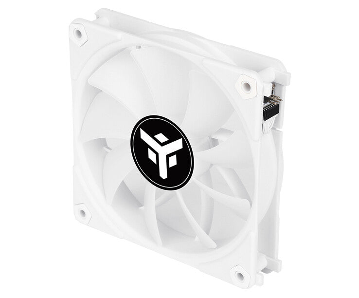 Kit 3x Ventola per case UW12 White - 12cm- ARGB Sync 5V 3pin- 4pin PWM- Senza fili