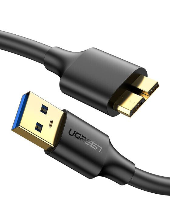UGREEN Cavo USB 3.0 A maschio a Micro USB 3.0 maschio 1m (Black)