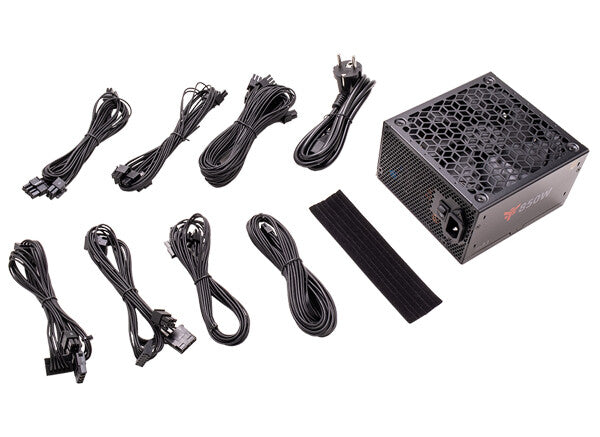 Alimentatore GBI850 - 850W- 80Plus Gold- ATX 3.1- Ventola FDB 14cm- Cond Giapponesi- Modulare