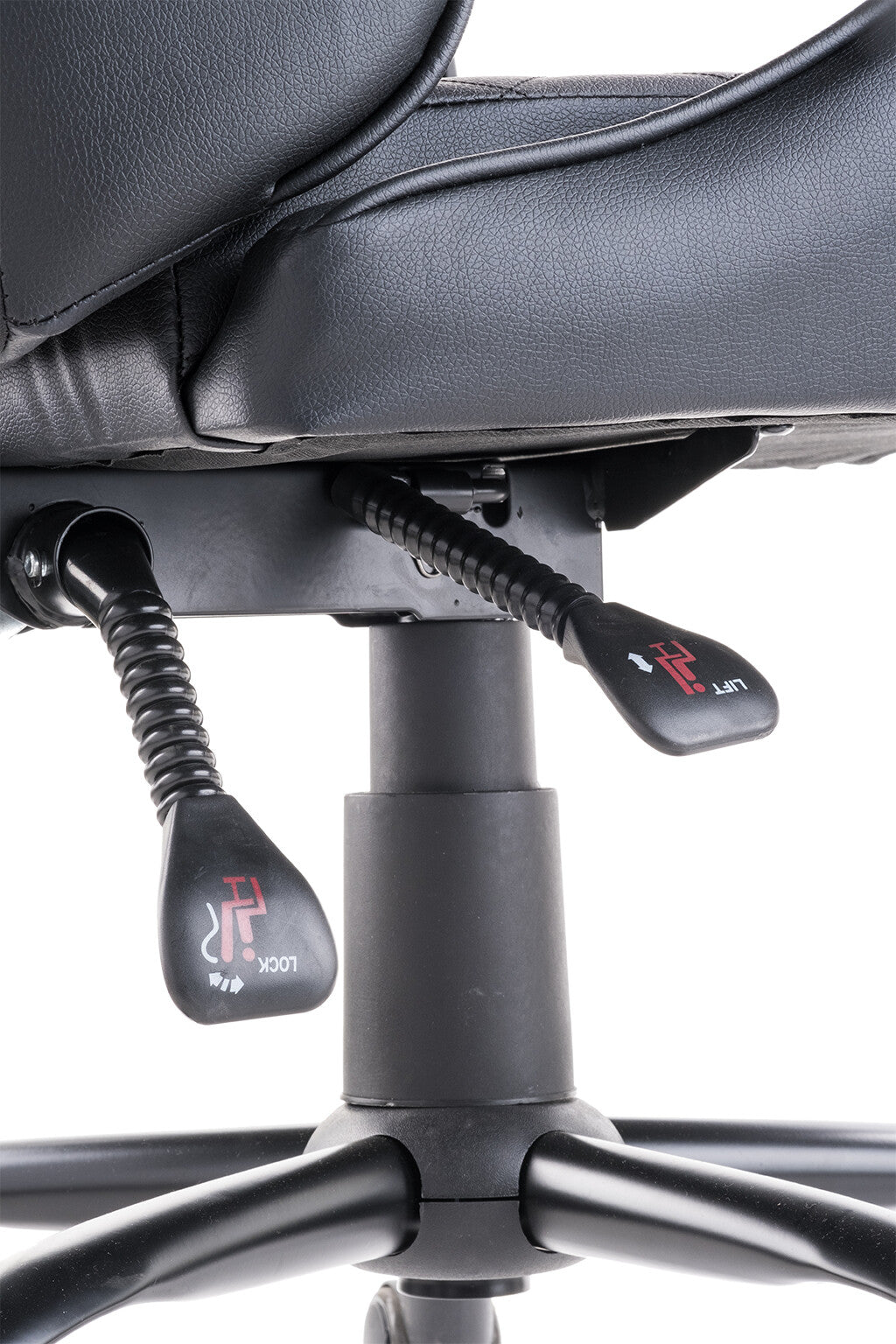 itek Gaming Chair RHOMBUS PF10 - PVC- Doppio Cuscino- Schienale Reclinabile- Nero Nero
