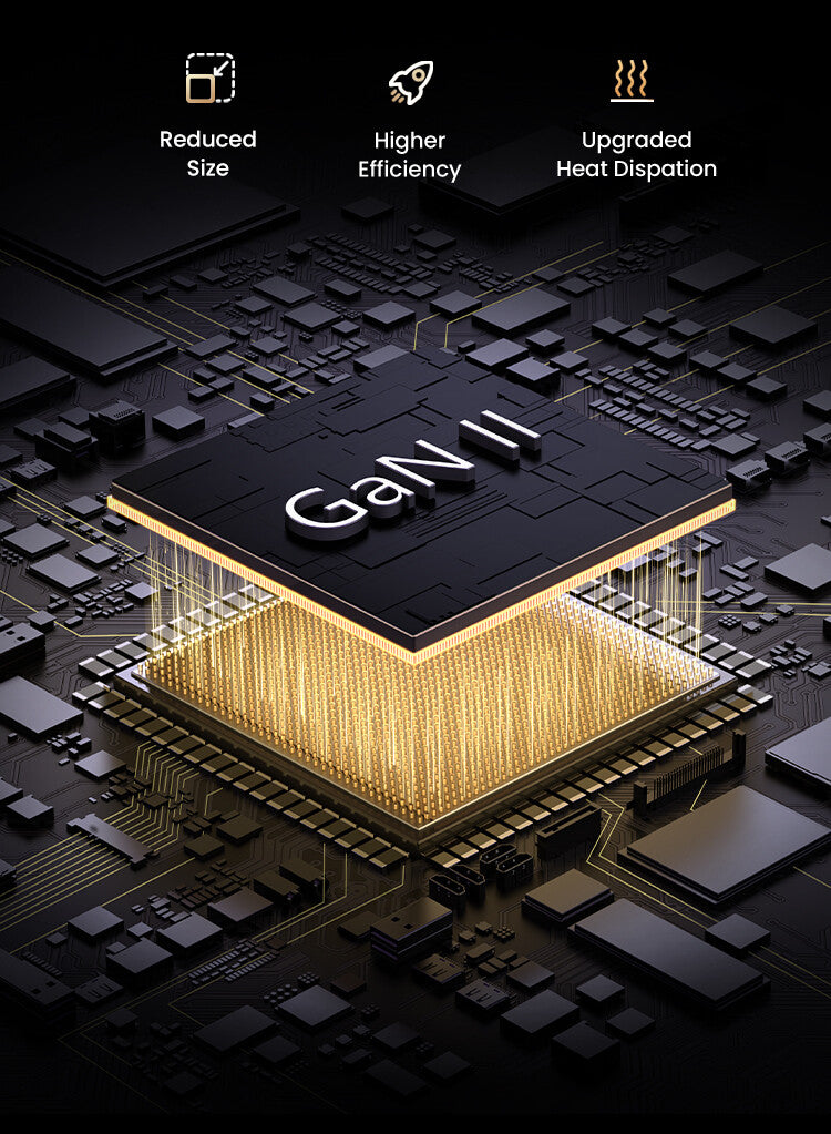 UGREEN Caricatore USB 160W GaN Nexode Pro- 3x Type-C- 1xUSB3 Black