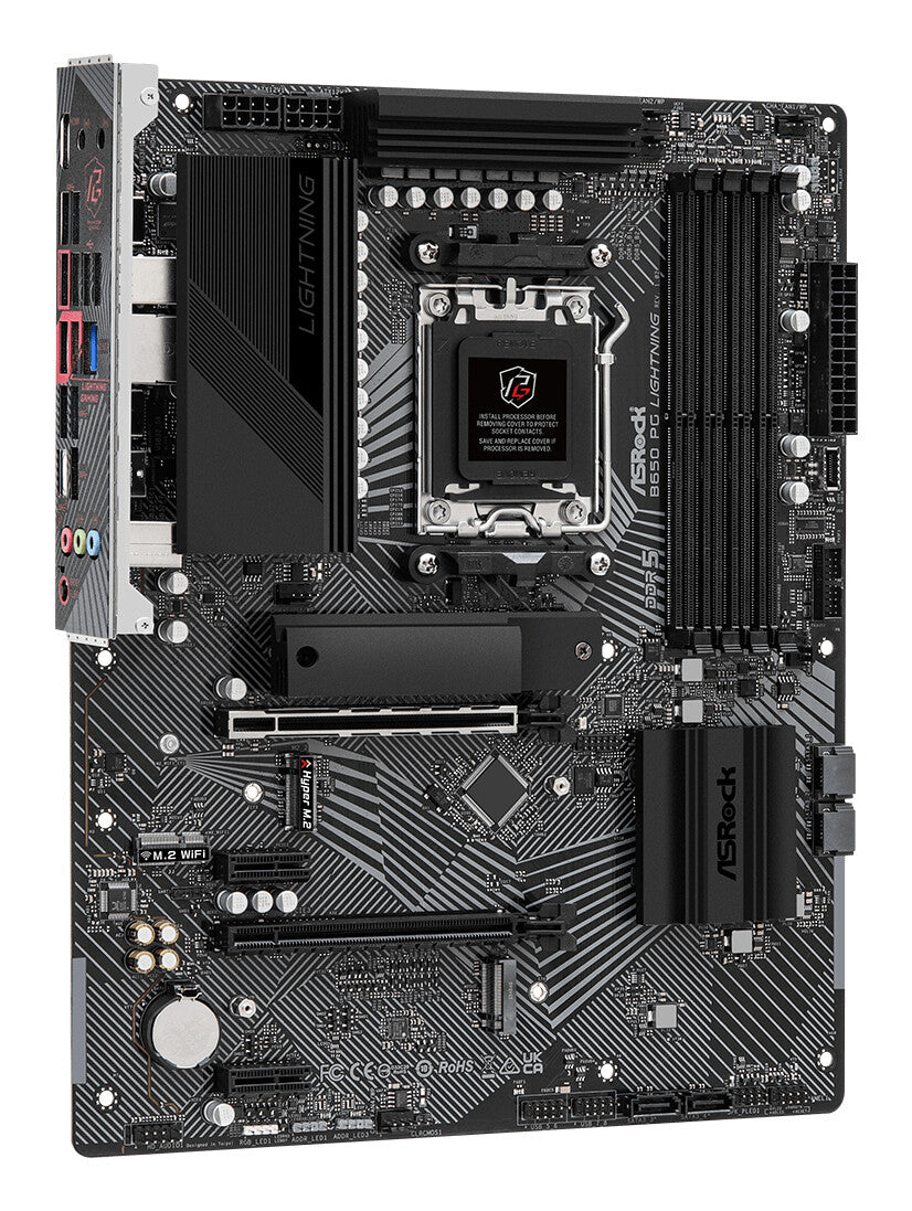 MB Asrock AM5 B650 PG LIGHTNING 4*DDR5 4*SATA3 ATX