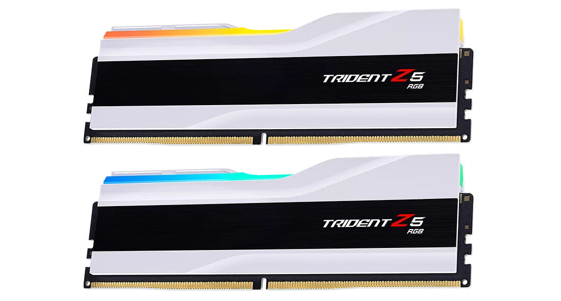 G.Skill DIMM 32GB DDR5-6400 (2x16GB) Dual-Kit- Trident Z5 RGB- INTEL XMP- White