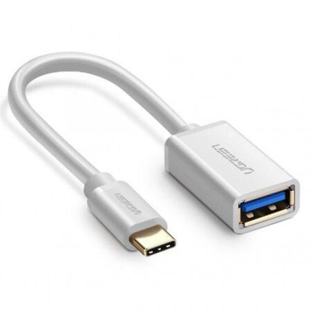 UGREEN Cavo OTG USB Type C Maschio a USB3.0 Femmina White