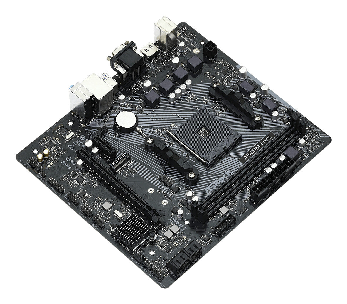 MB Asrock AM4 A520 HVS 2x DDR4 D-SUB HDMI M-ATX