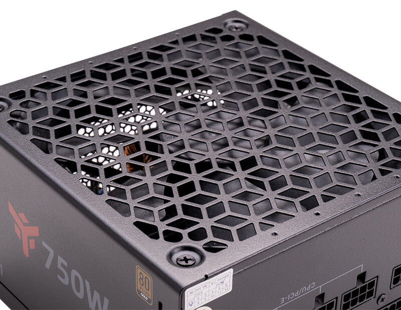 Alimentatore GBI750 - 750W- 80Plus Gold- ATX 3.1- Ventola FDB 14cm- Cond Giapponesi- Modulare