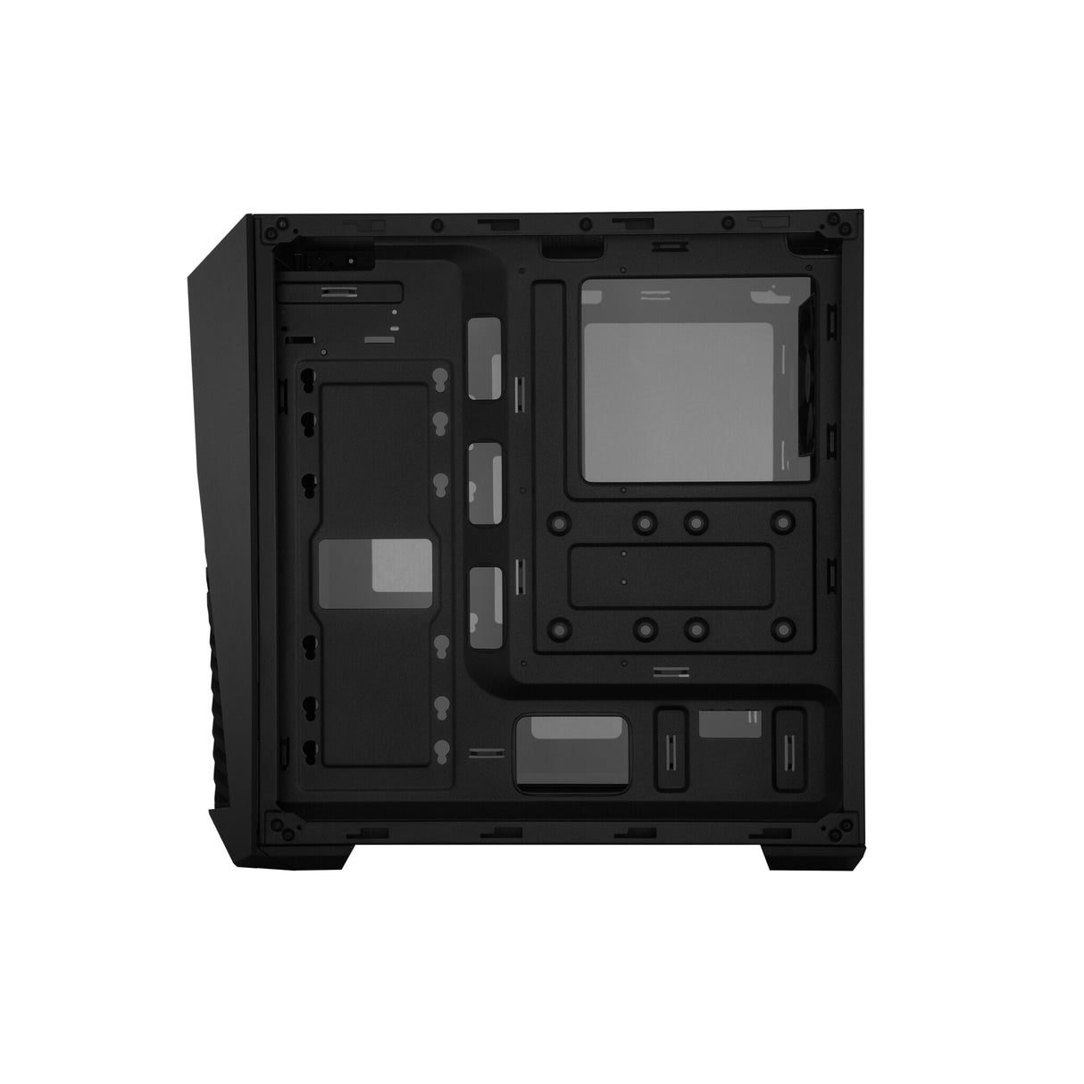 Case MasterBox K501L- Acrylic panel-USB3-AudioI&O-2xHDD3.5"-2x2.5"SSD-120mm Fr. RGB LED FAN 120mm Fan-Rad.Supp.-NO PSU