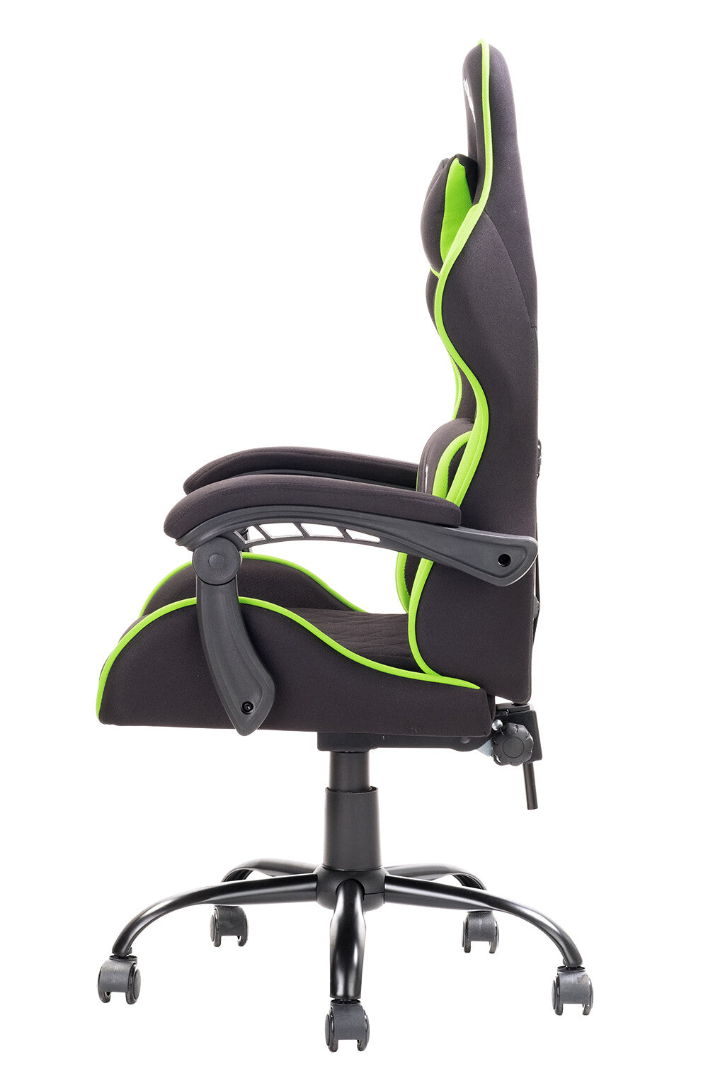 itek Gaming Chair RHOMBUS FF10 - Tessuto- Doppio Cuscino- Schienale Reclinabile- Nero Verde