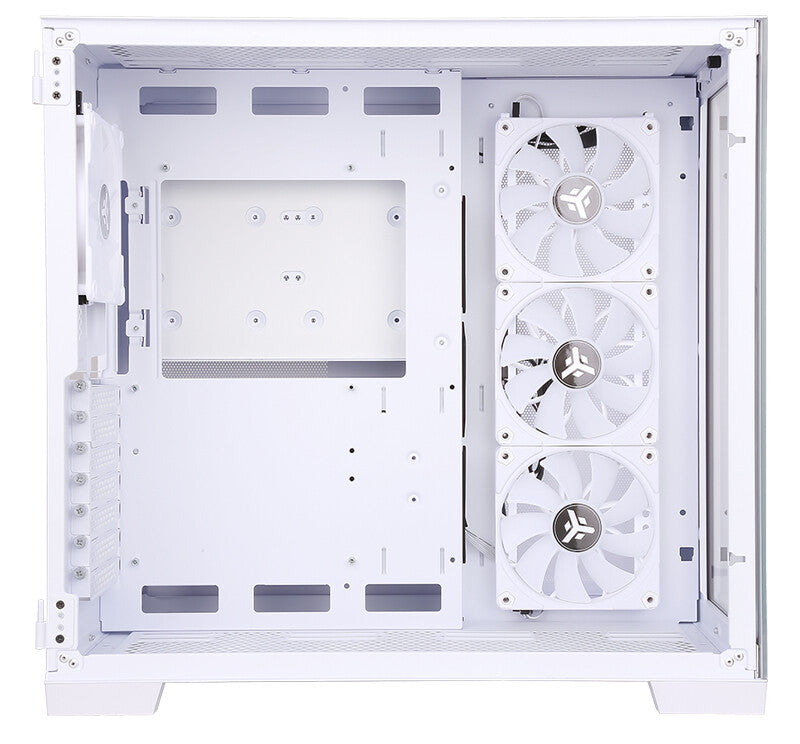 Case DARK CAVE - Gaming Tower- ATX- 4x12cm ARGB fan- 2xUSB3- Type-C- Side & Front Panel Temp Glass- White Edition