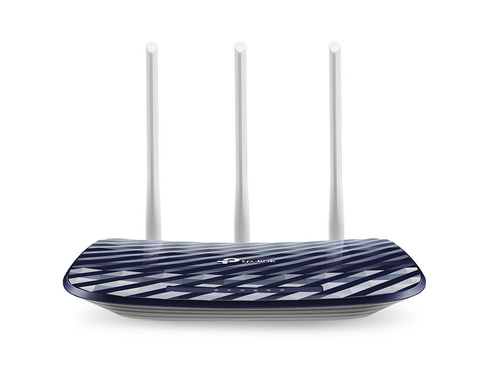 TP-LINK Router Wi-Fi AC750- MediaTek- 433Mbps at 5GHz + 300Mbps at 2.4GHz- 802.11ac/a/b/g/n- 10/100M LAN- Wireless On/Off- 2 ant