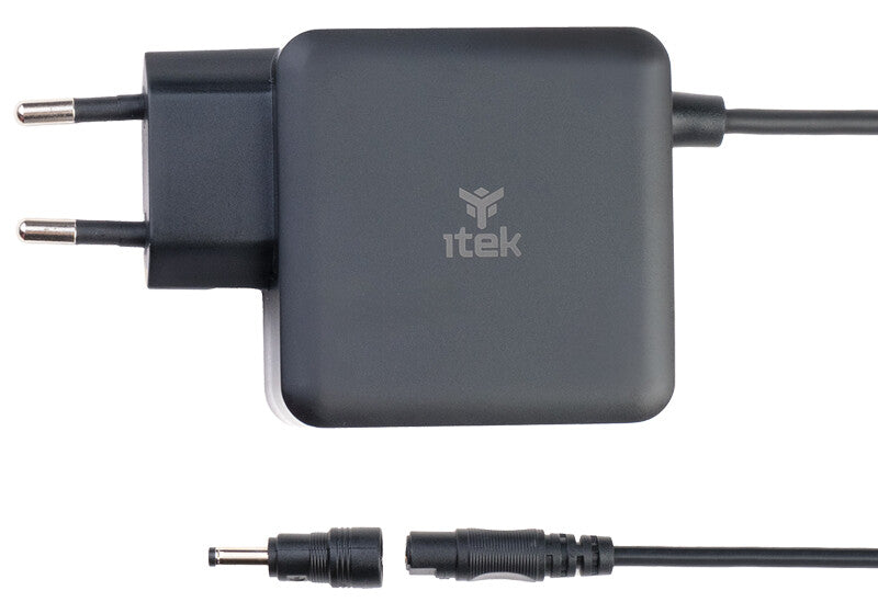 Alimentatore a muro per Notebook - 65W- Tecnologia GaN- Super Slim- 8 connettori