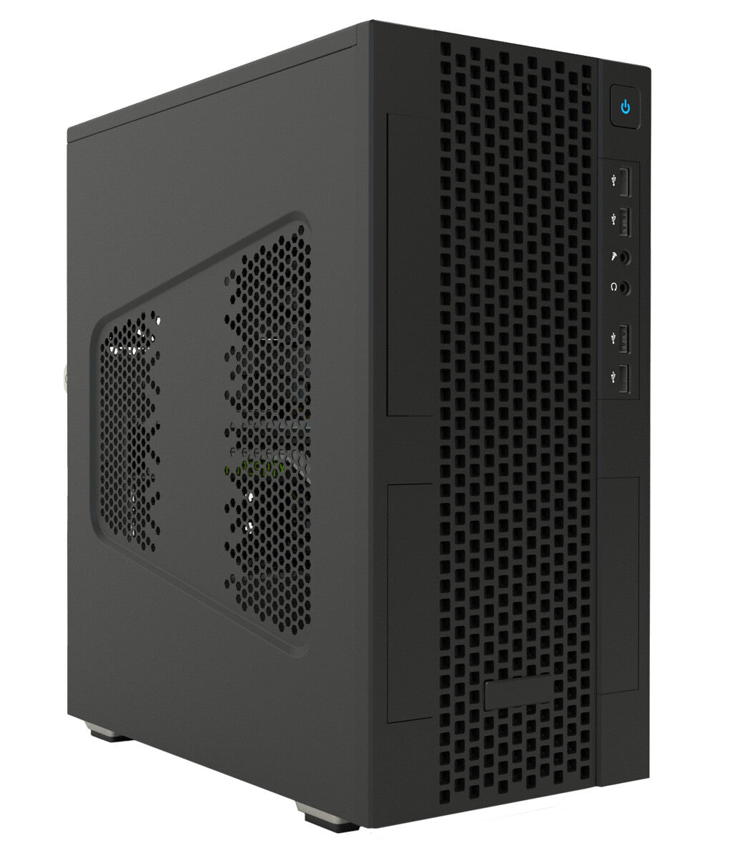 Case SMALLCOM-P - Mini Tower- mATX- USB3- 2XUSB2- Type-C- Mesh
