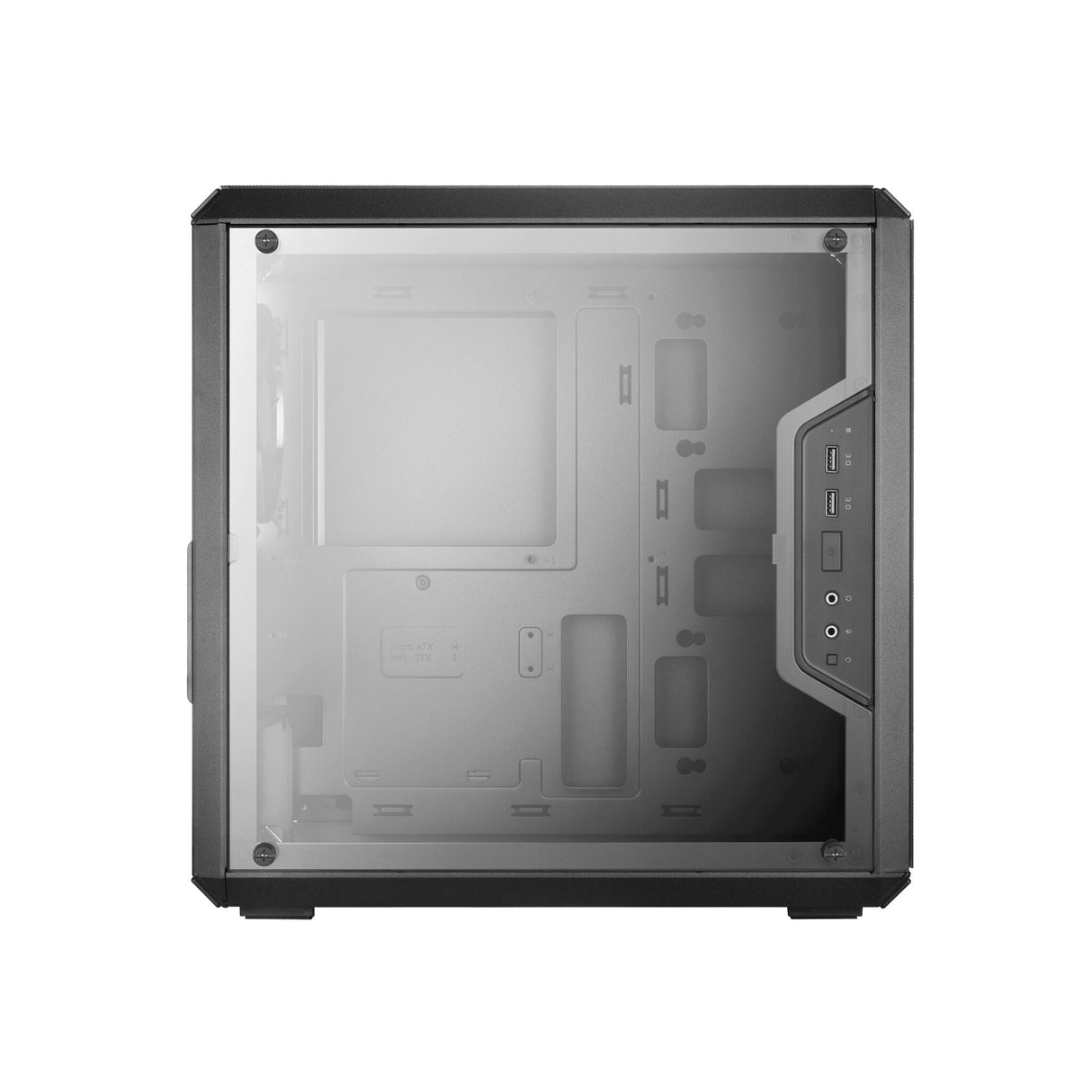 Case MasterBox Q300L- 2USB3- 120mm Rear Fan- NO PSU