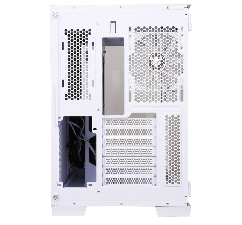 Case DARK CAVE - Gaming Tower- ATX- 4x12cm ARGB fan- 2xUSB3- Type-C- Side & Front Panel Temp Glass- White Edition