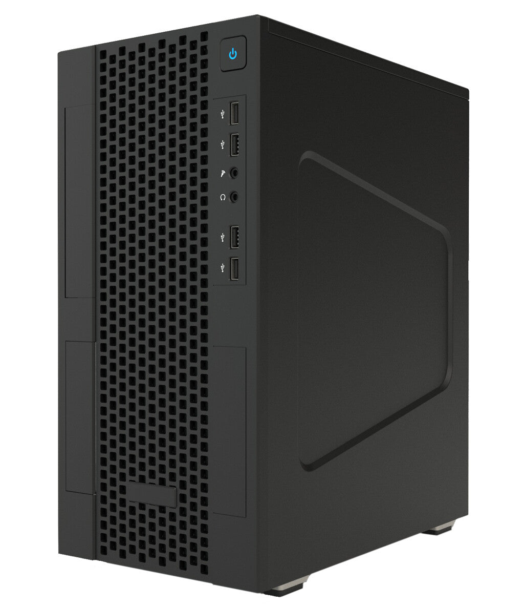 Case SMALLCOM-P - Mini Tower- mATX- USB3- 2XUSB2- Type-C- Mesh