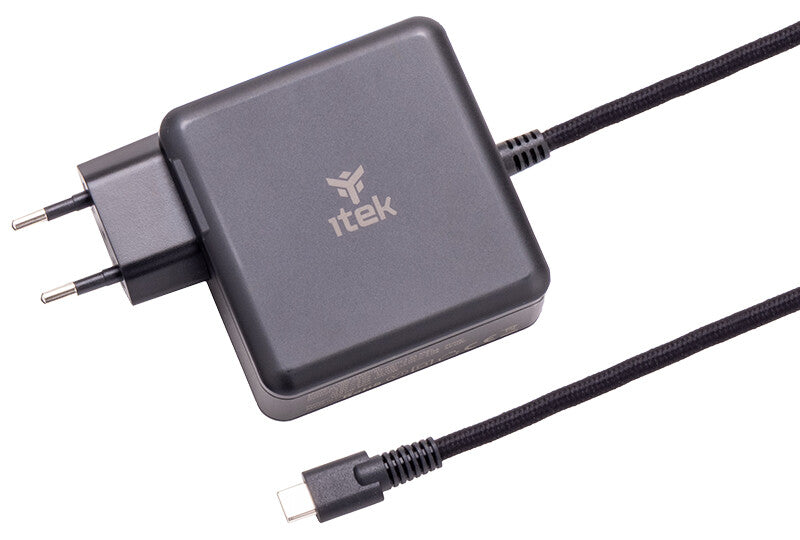 Alimentatore a muro per Notebook e Dispositivi USB-C- PD - 100W- Tecnologia GaN