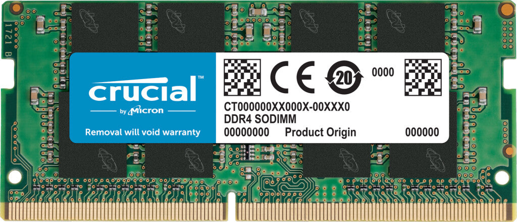 CRUCIAL SODIMM 8GB DDR4 3200MHZ CL22