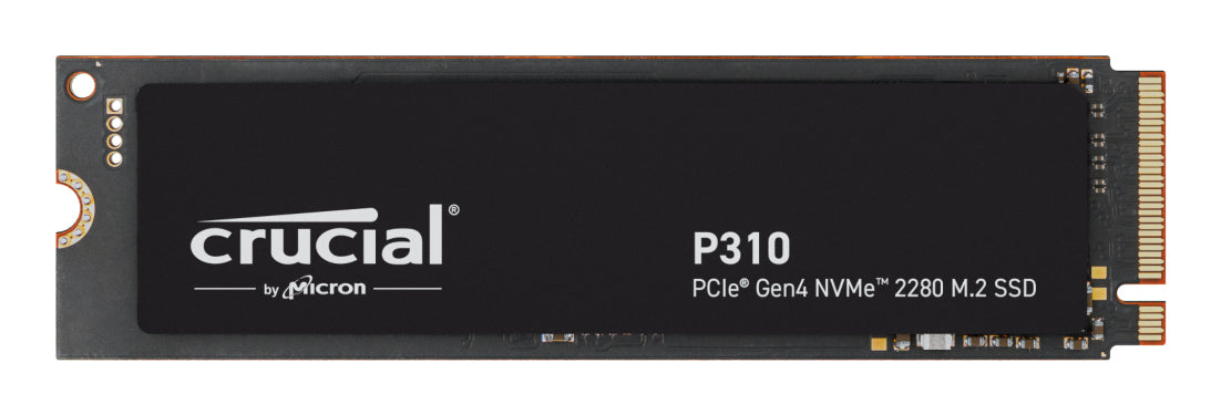 CRUCIAL SSD P310 - 500GB M.2 PCIe Gen4x4 (R7100 - W6000) - Bulk
