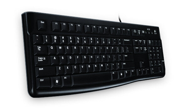 LOGITECH OEM Keyboard - K120- USB- Black