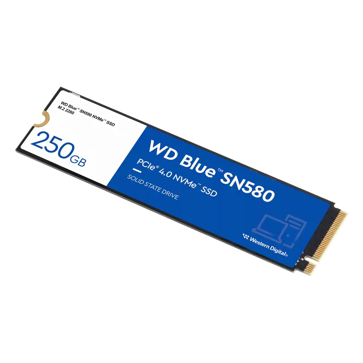 SSD WD BLUE SN580 - 2TB M.2 PCIe Gen4x4 (R4000 - W4000)