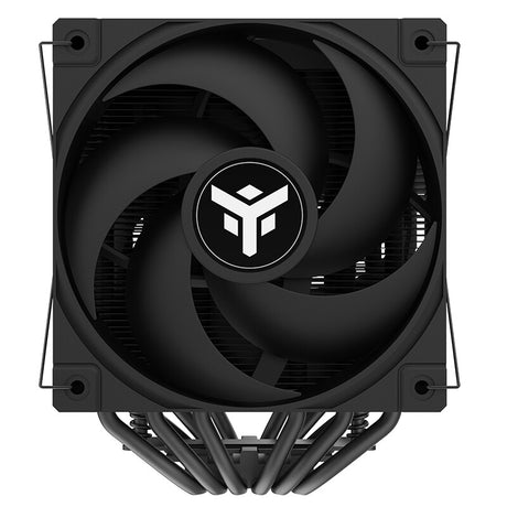 Dissipatore ad aria ICY-6HAT - Skt universale- 250W TDP- 6 Heatpipe- 12cm Fan- Digital Display