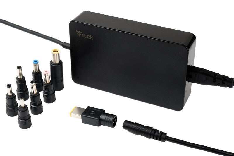 Alimentatore Universale per Notebook - 65W- 8 connettori- Slim Design
