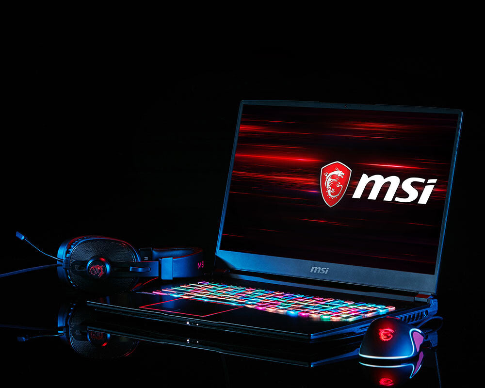 NB REFURBISHED MSI GE75 8RF Raider(GTX1070)-17.3"FHD-IPS-144Hz NTSC72%-RGB- i7-8750H+HM370-8GB*2-256GB SSD+1TB-W10 Home-8GBGDDR5