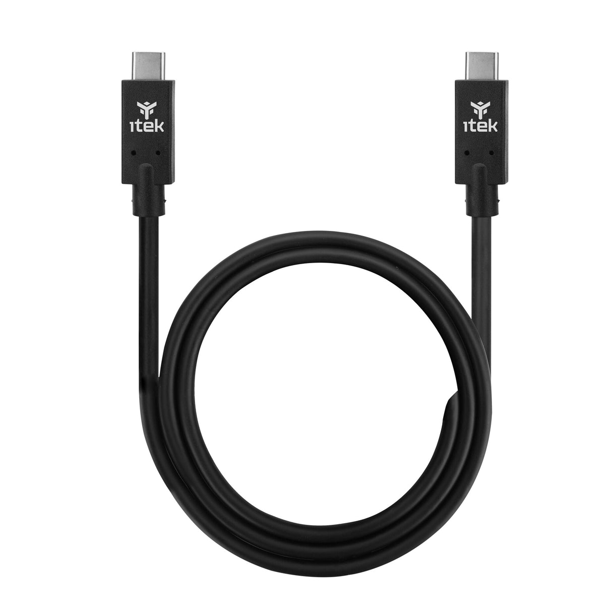 ITEK Cavo USB3.2 Gen2 Type-C maschio a maschio- 4K 60Hz- 20G data- 100W power- lunghezza 1m