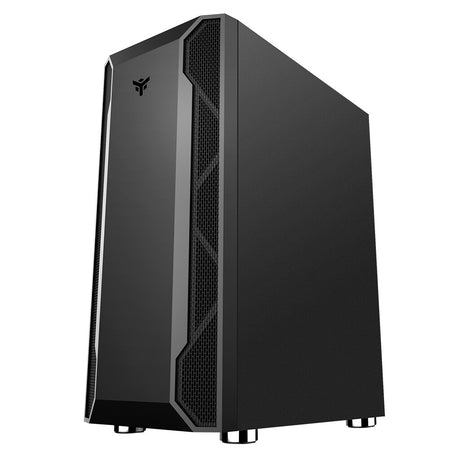 Case VERTIBRA X210 - Gaming Middle Tower- 12cm ARGB fan- 2xUSB3- Side Panel Temp Glass