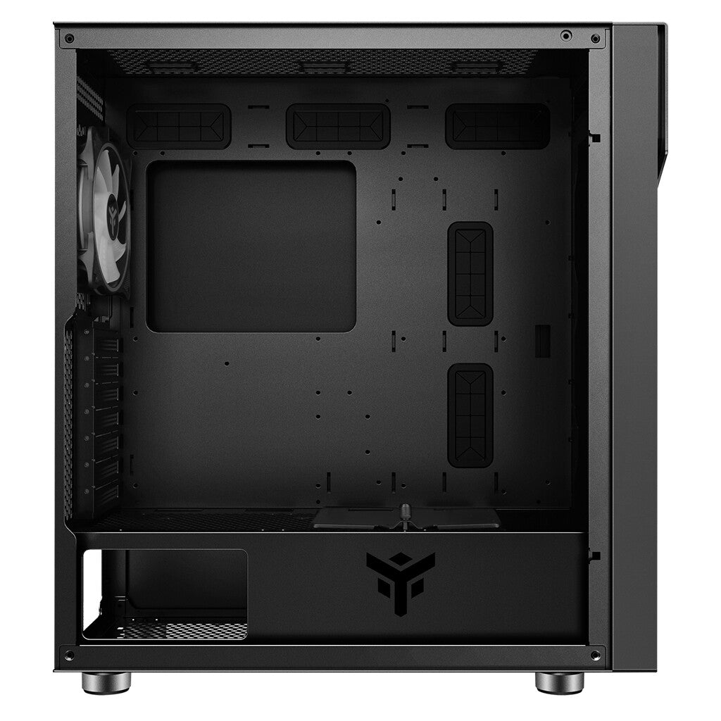 Case MAJES 30 - Gaming Full Tower- 12cm ARGB fan- 2xUSB3- Side Panel Temp Glass