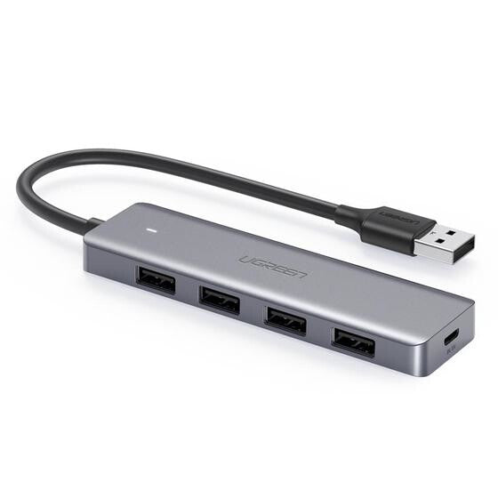 UGREEN HUB USB3.0 - 4 Ports USB3.0 and USB-C Power Supply