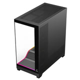 Case SHOWBUI WAVE 82B - Gaming Tower- ATX- 4x12cm ARGB fan- 2xUSB3- Type-C- Darker Temp Glass Side & Front Panel