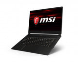 NB REFURBISHED MSI GS65 9SE Stealth (RTX 2060 6GB)- 15.6"FHD240Hz Thin Bezel- C.i7-9750H+HM370- 8GB*2- 1TB NVMe SSD W10-6GBGDDR6