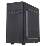 Case THEON - Mini Tower- mATX- PSU 500W- 2xUSB3- Full Black