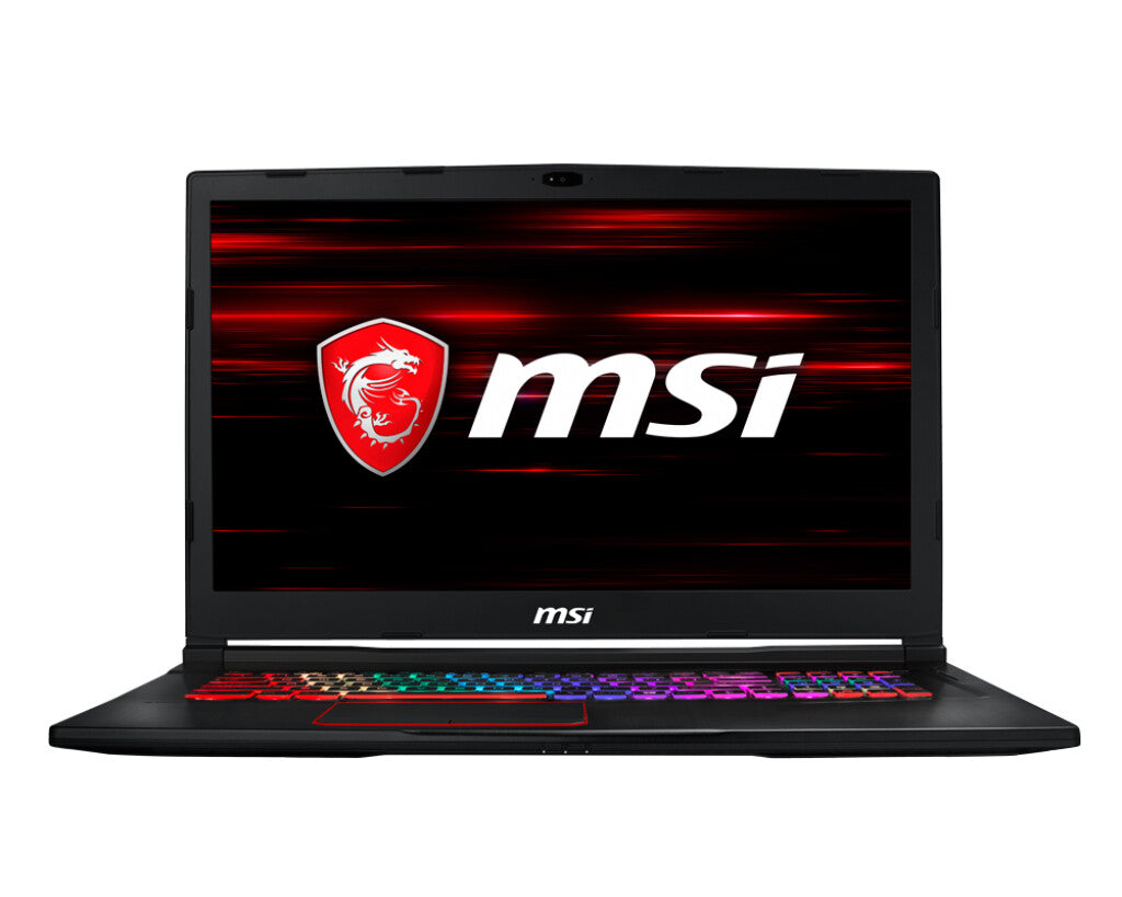 NB REFURBISHED MSI GE73 8RE Raider RGB (GTX1060)-17.3"FHD 120Hz WV 94%NTSC AG 3ms-C.i7-8750H+HM370-8GB*2-128GB NVMe SSD+1TB