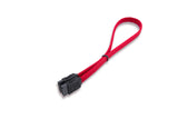 SATA3 Sleeved Cable - 300mm - Red