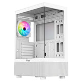 Case SHOWBUI 33W - Gaming Tower ATX- 12cm ARGB fan- USB3- Side & Front Panel Temp Glass- White Edition