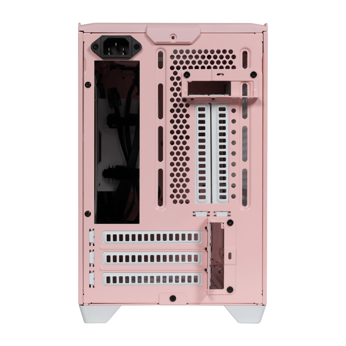 Case MasterBox NR200P- Pink Mini ITX-2xUSB3.2-3.5mm Headset Jack(Audio+Mic)-2x120mm Top Fans-Radiator Support-NO PSU