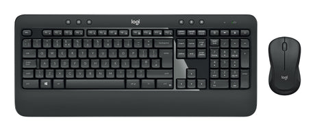 Tastiera + Mouse LOGITECH RETAIL - MK540 Advanced- Wireless- Nera