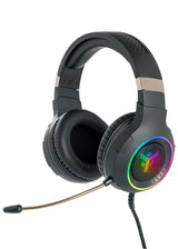 H430 Gaming Headphones - PC and Console - Virtual 7.1 with vibro - Contr. Volume- 7 Color LED + RGB- USB