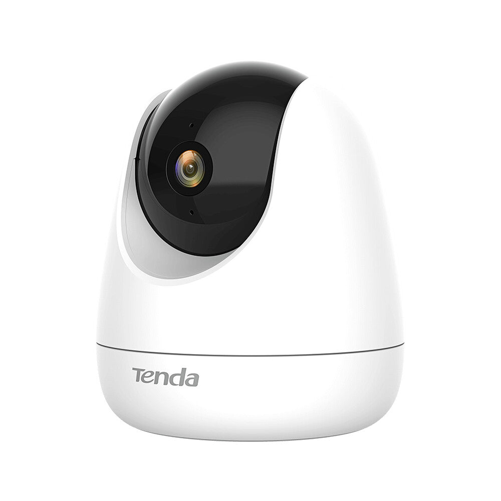 Tenda IP Camera CP6 - Security Pan/Tilt Camera 1080P- Micro SD up to 128GB- DC 9V=1A- Internal Antenna-Wireless