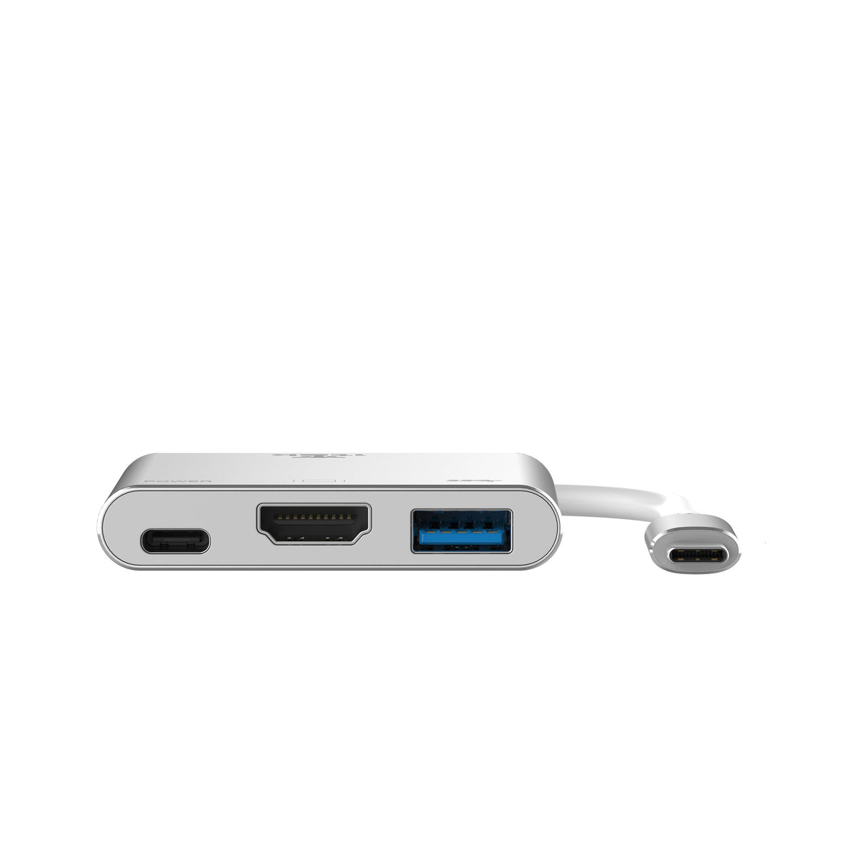 ITEK Adattatore USB-C a USB3.0(5G) + HDMI(4K) + USB-C(100W PD)