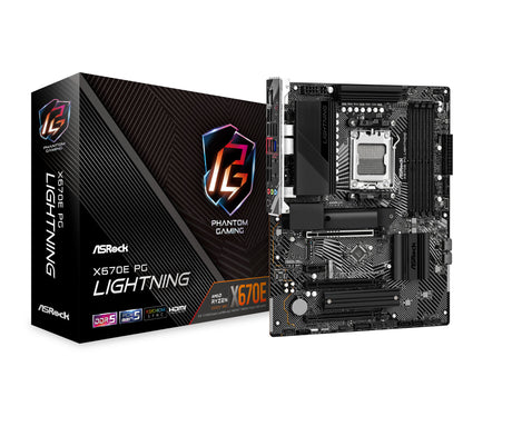 MB Asrock AM5 X670E PG LIGHTNING 4*DDR5 4*SATA3 ATX