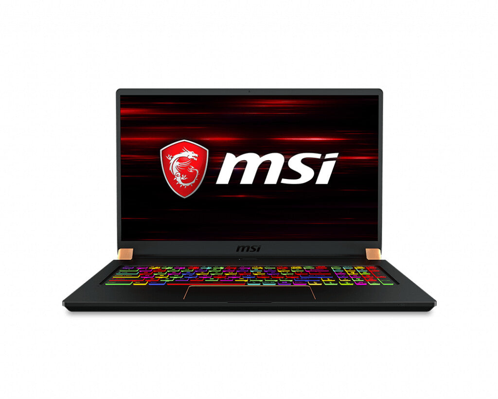 NB REFURBISHED MSI GS75 STEALTH 8SE(RTX2060 6GB)-17.3"FHD-IPS T. Bezel RGB col.-C.i7-8750H+HM370-8GB*2-512GB NVMESSD-6GBGDDR6