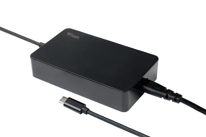 Universal Power Supply for Notebooks and USB-C- PD Devices - 90W - Slim Design