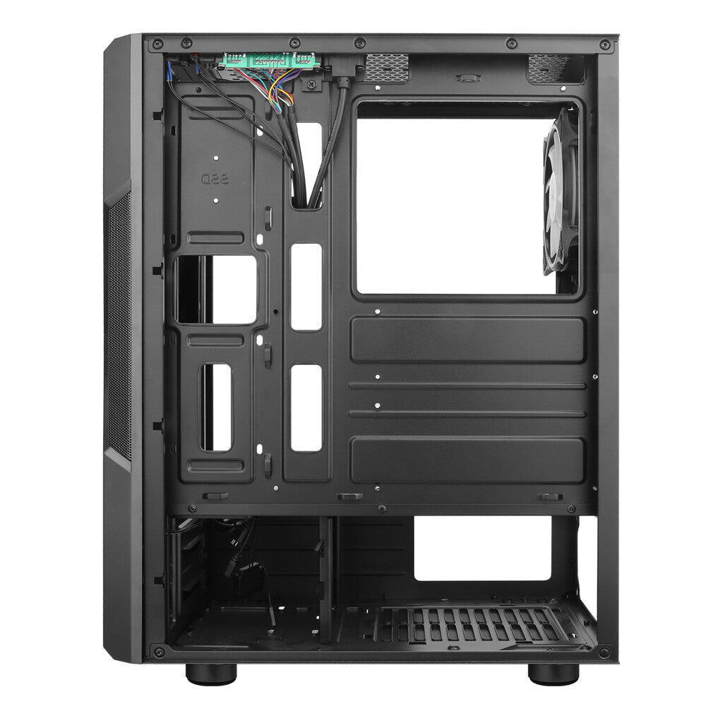 SPACIRC XO case - Gaming Middle Tower - 2x12cm ARGB fan - USB3